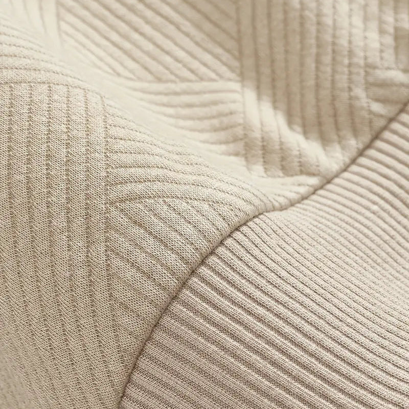 Men's - Vintage Zip Jumper - Cosy Knit Fabric - Retro Style for Ultimate Comfort