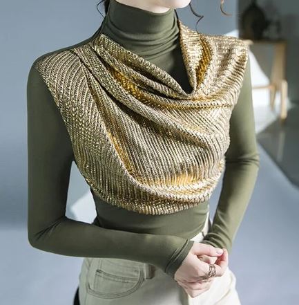 Fashionable turtleneck jumpers