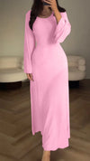 Elegant dress with long sleeves