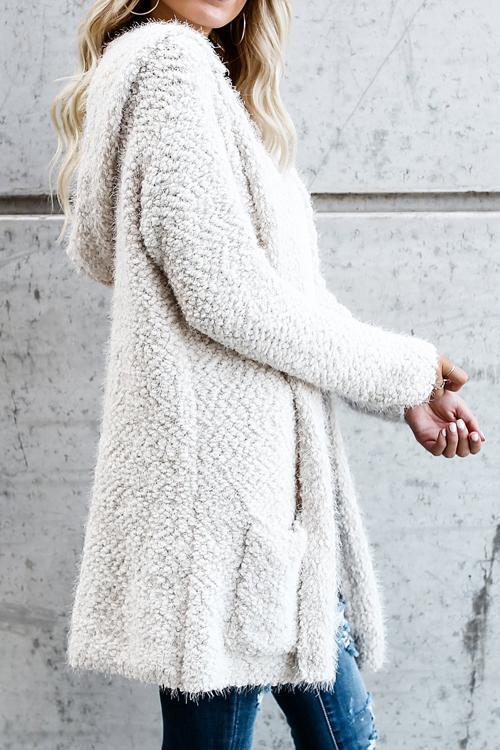 Lara™ | Hooded cardigan