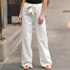 Light and airy linen trousers