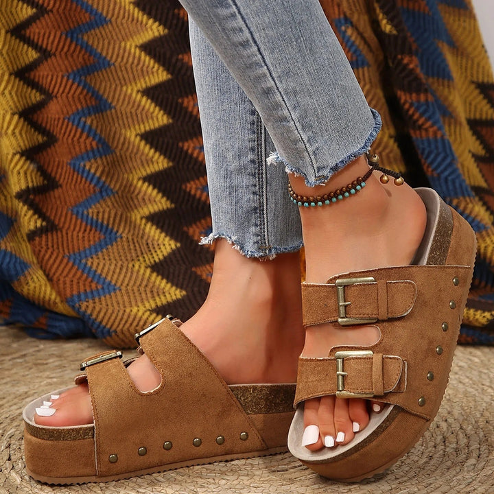 Wedge heels