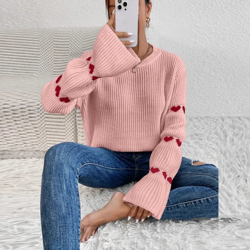 Stylish knitted jumper