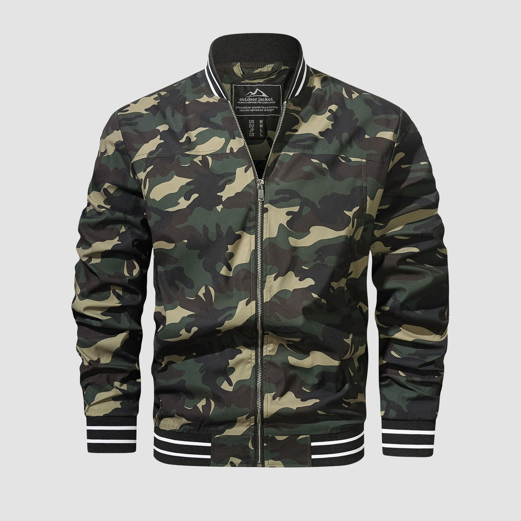 Men's - Bomber Jacket – Lightweight, Casual Windbreaker – Stylish Outerwear