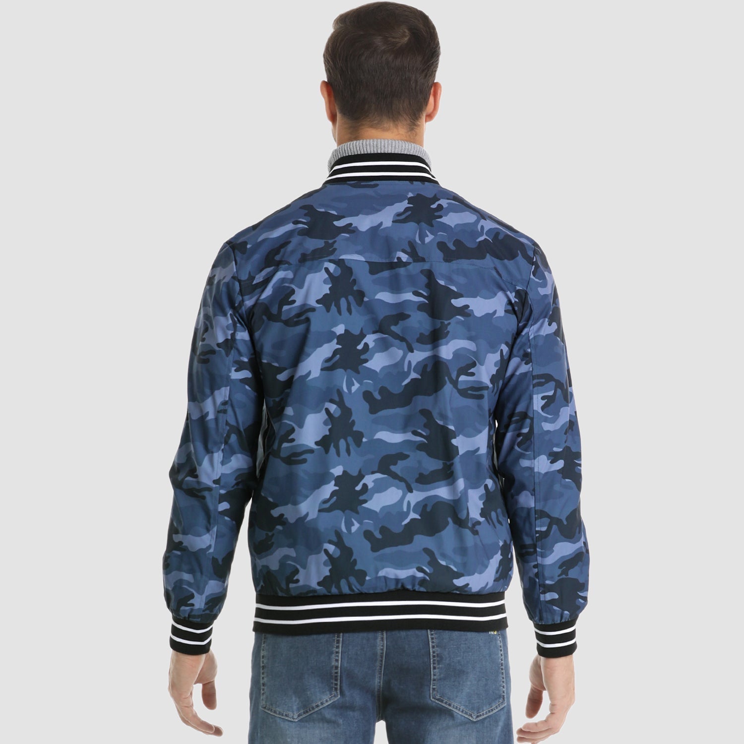 Men's - Bomber Jacket – Lightweight, Casual Windbreaker – Stylish Outerwear