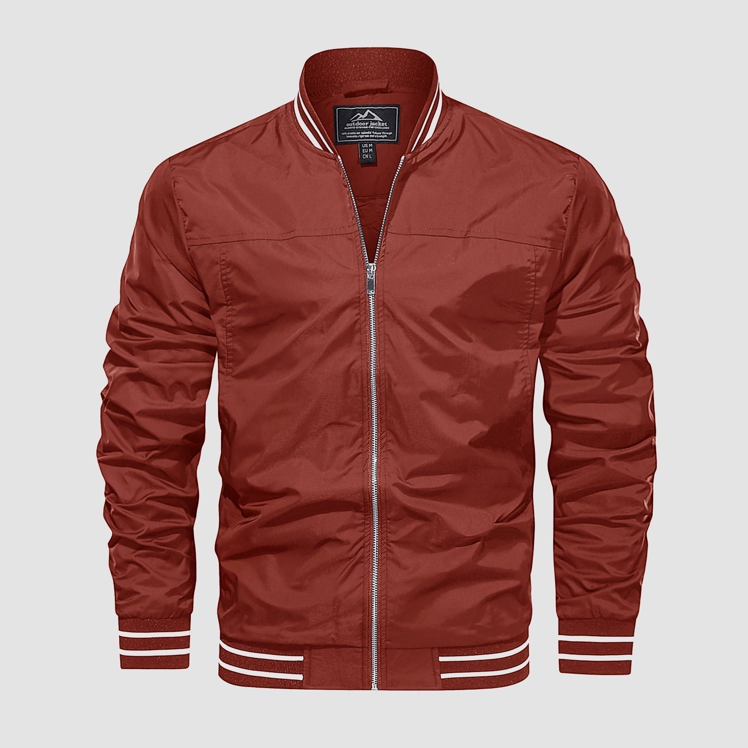 Men's - Bomber Jacket – Lightweight, Casual Windbreaker – Stylish Outerwear