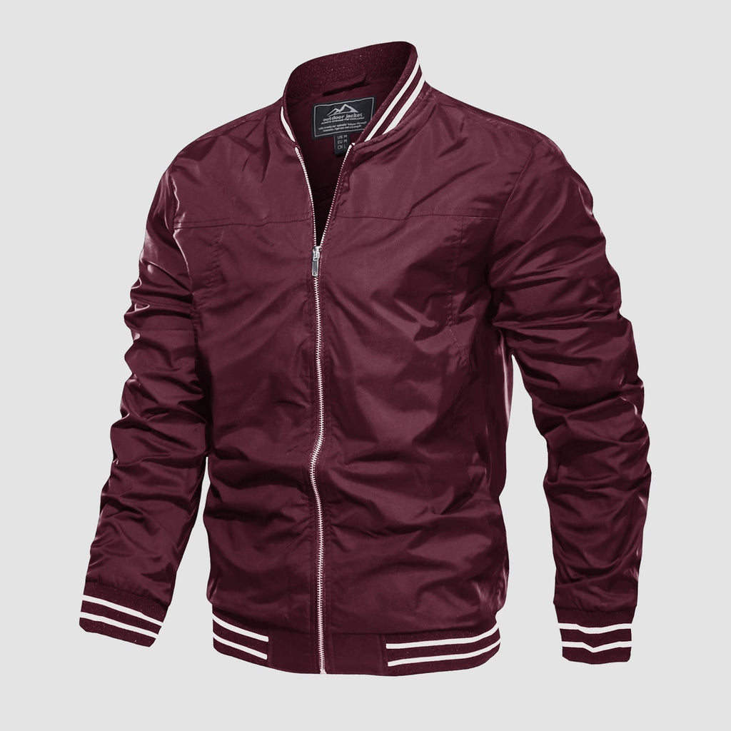 Men's - Bomber Jacket – Lightweight, Casual Windbreaker – Stylish Outerwear