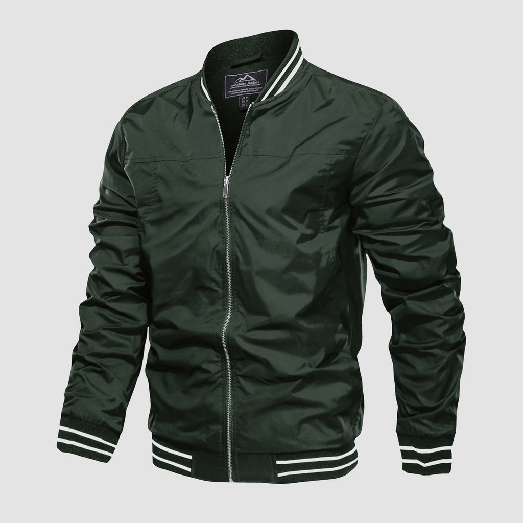 Men's - Bomber Jacket – Lightweight, Casual Windbreaker – Stylish Outerwear