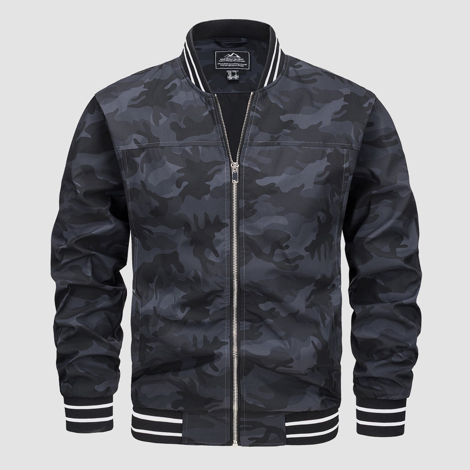 Men's - Bomber Jacket – Lightweight, Casual Windbreaker – Stylish Outerwear