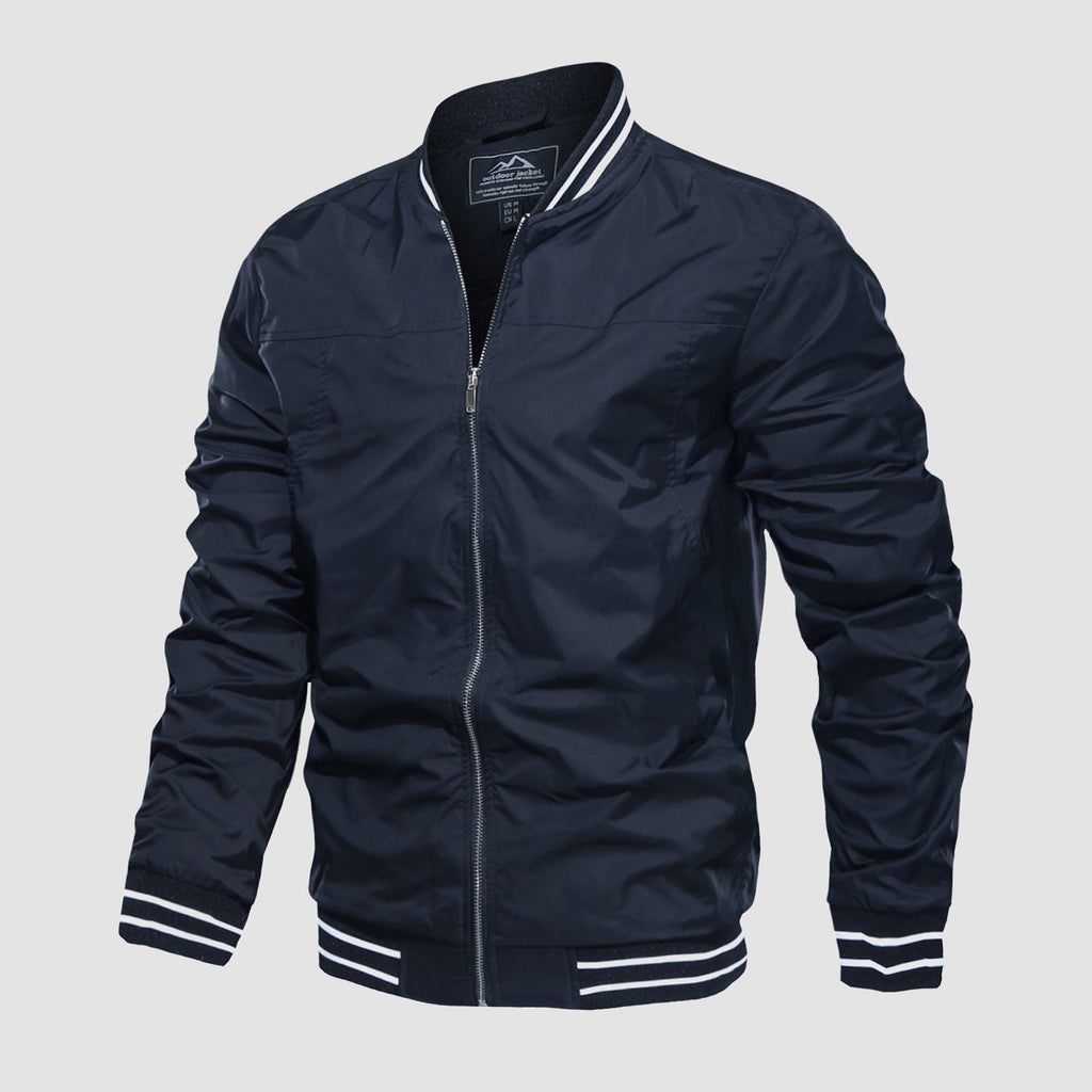 Men's - Bomber Jacket – Lightweight, Casual Windbreaker – Stylish Outerwear