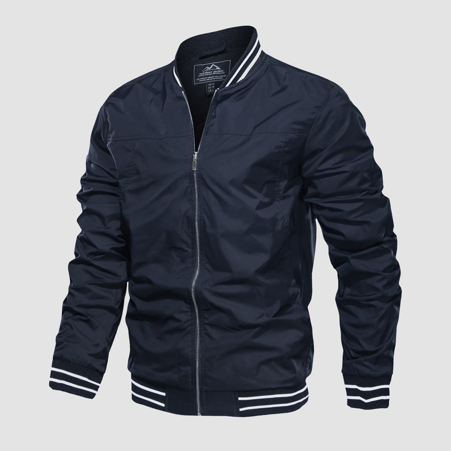 Men's - Bomber Jacket – Lightweight, Casual Windbreaker – Stylish Outerwear