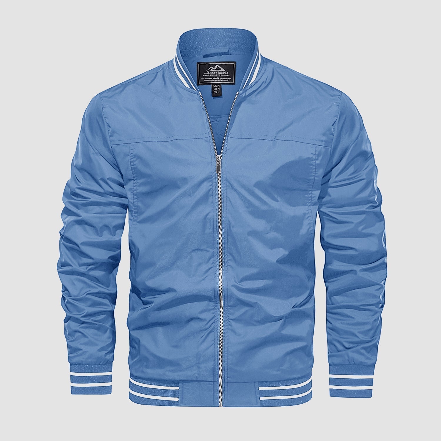 Men's - Bomber Jacket – Lightweight, Casual Windbreaker – Stylish Outerwear