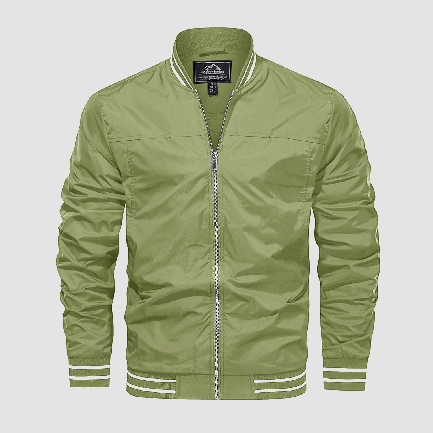 Men's - Bomber Jacket – Lightweight, Casual Windbreaker – Stylish Outerwear