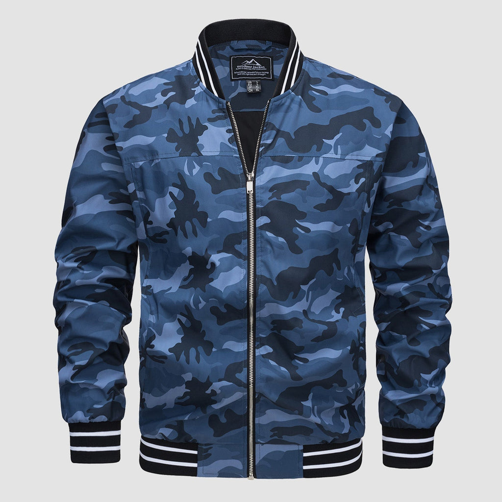 Men's - Bomber Jacket – Lightweight, Casual Windbreaker – Stylish Outerwear