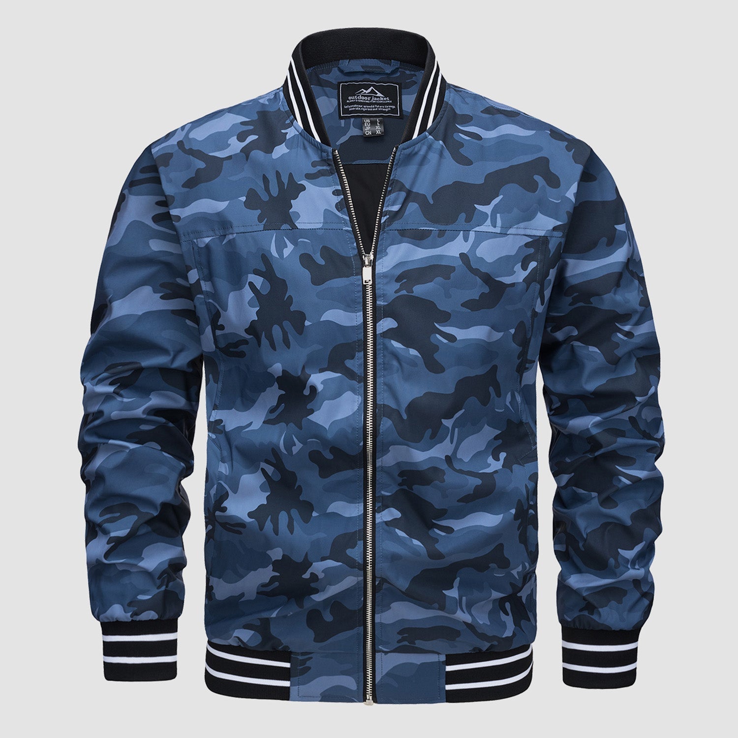 Men's - Bomber Jacket – Lightweight, Casual Windbreaker – Stylish Outerwear