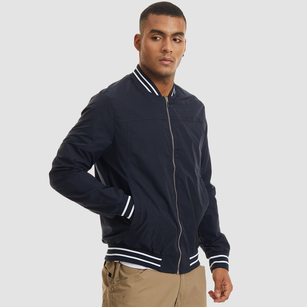 Men's - Bomber Jacket – Lightweight, Casual Windbreaker – Stylish Outerwear