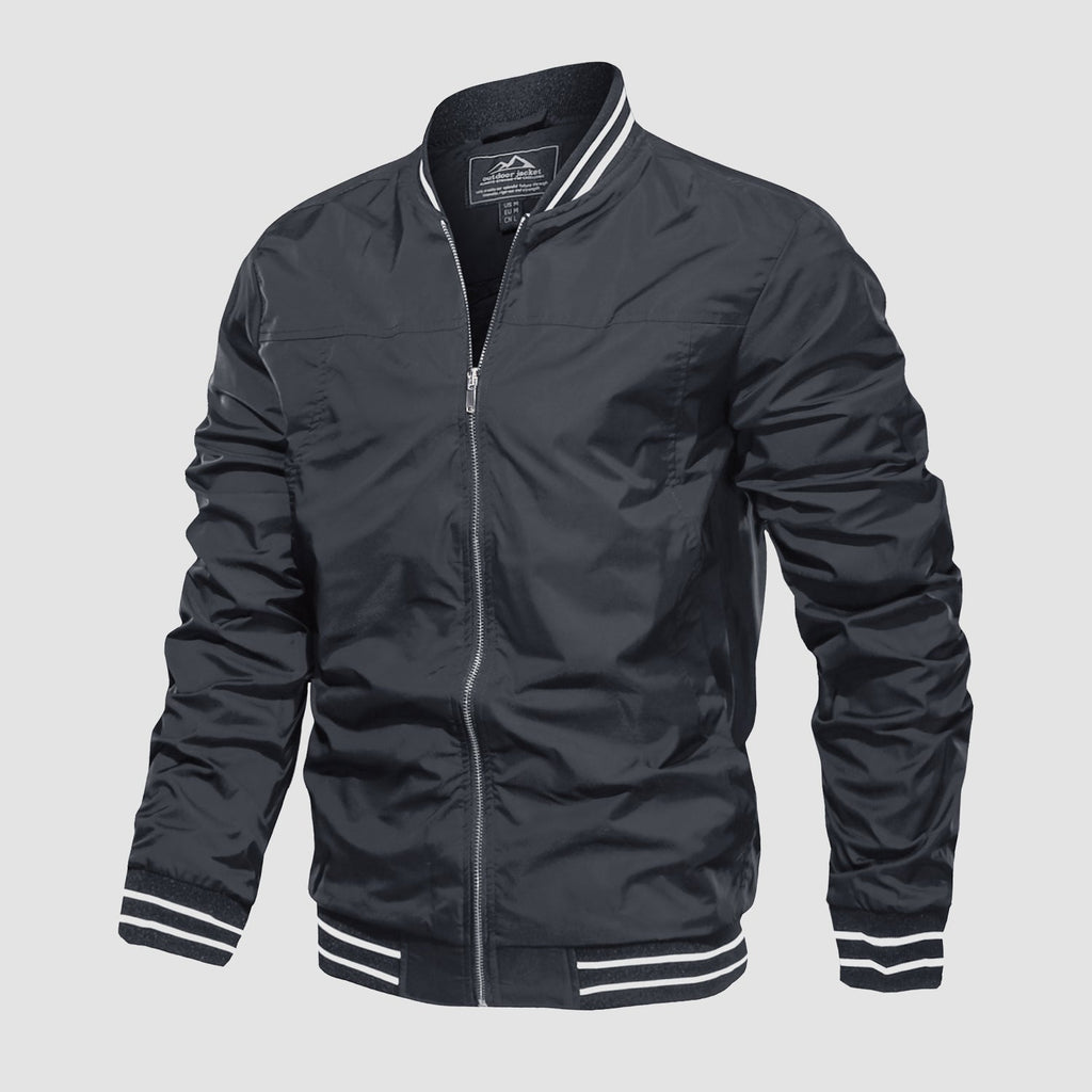Men's - Bomber Jacket – Lightweight, Casual Windbreaker – Stylish Outerwear