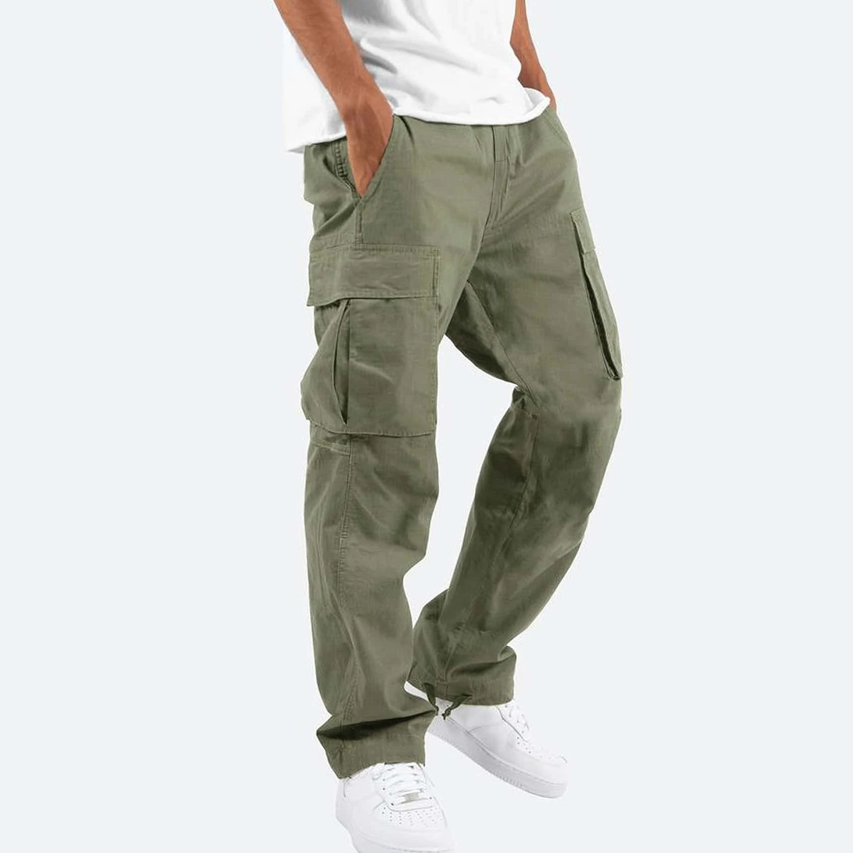 Men's - Cargo Pants - Comfortable & Functional - Perfect for Everyday Wear