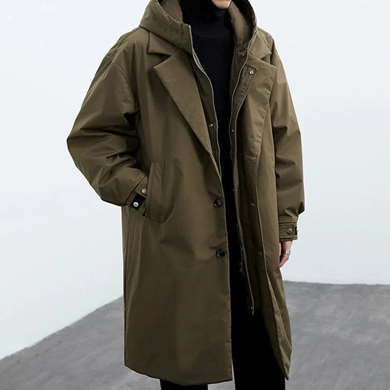 Men - Coat - Trench Style - Waterproof Fit