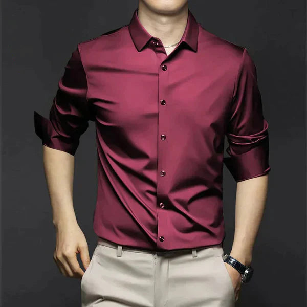 Crease-resistant men's shirt