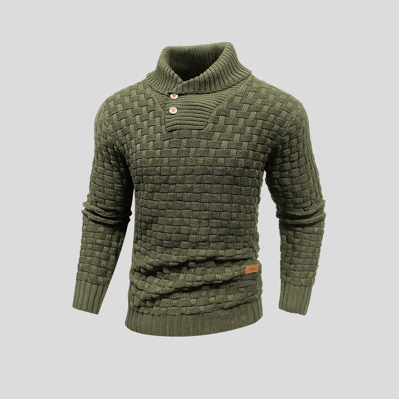 Men- Fashionable Thermal Jumper - Cosy Knit Style - Perfect for Cold Weather - Stylish Wardrobe Essential