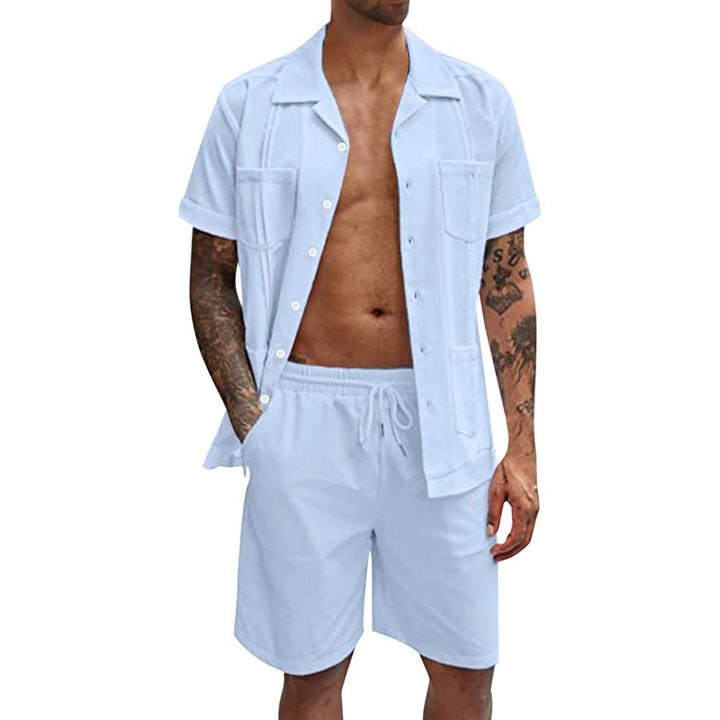 Stylish set for men: shirt & shorts