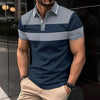 Short-sleeved casual polo shirt