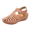 Vulcanised wedge shoes with soft sole