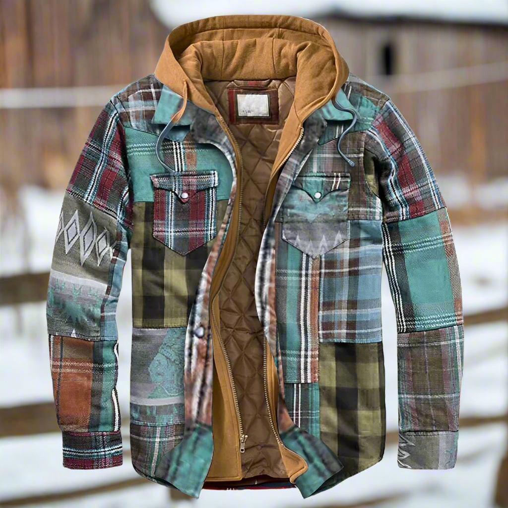 Men - Padded Jacket - Cozy Hooded Design - Warm Stylish Winter Outerwear