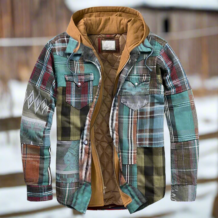 Men - Padded Jacket - Cozy Hooded Design - Warm Stylish Winter Outerwear