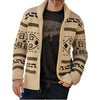 Men - Cardigan - Retro Lapel Design - Stylish Knitwear for Comfort and Fashion