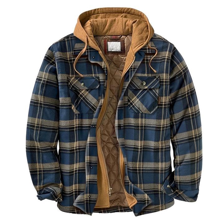 Men - Padded Jacket - Cozy Hooded Design - Warm Stylish Winter Outerwear