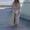 Women's long cardigan jumper