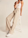 Jielur Pantalon - High quality trousers with wide legs