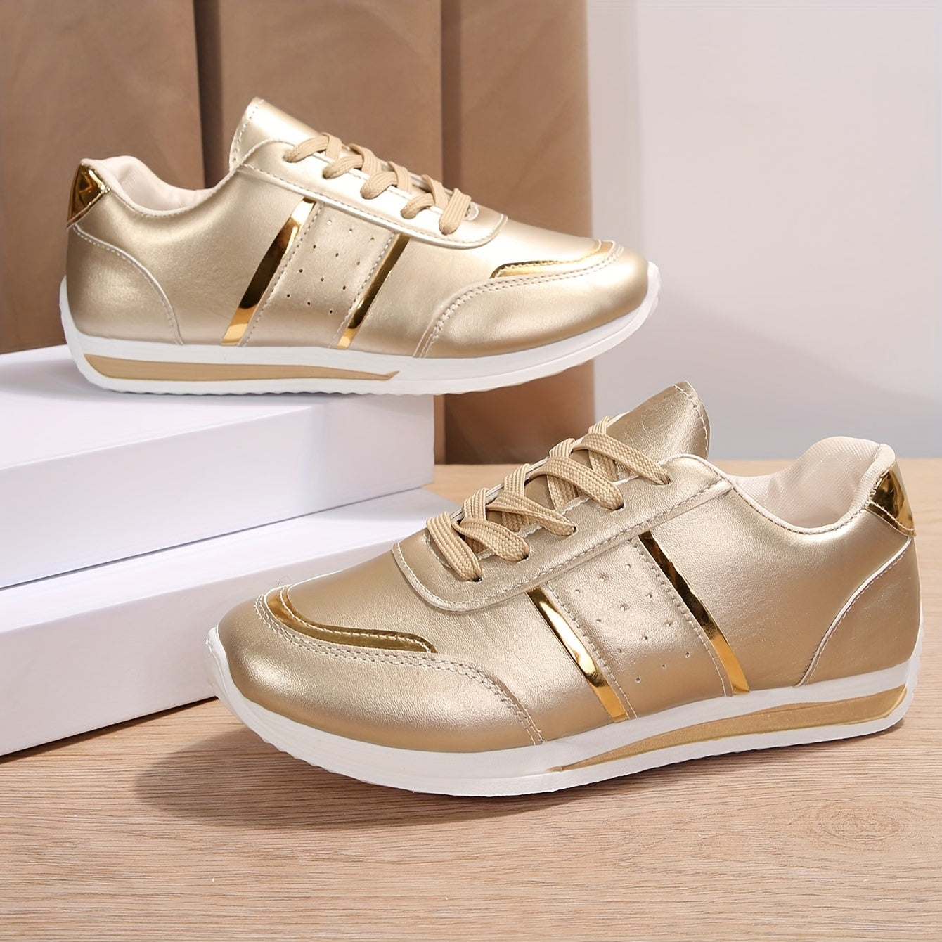 Sophie | Shiny lightweight women's trainers