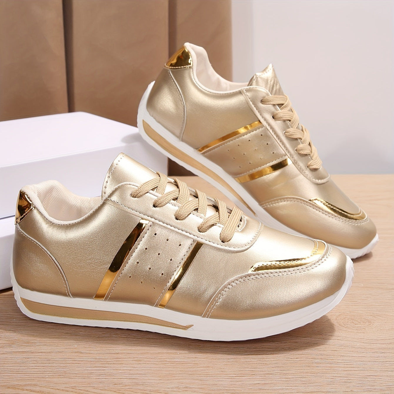Sophie | Shiny lightweight women's trainers