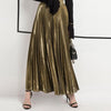 Chic maxi skirt in shiny material