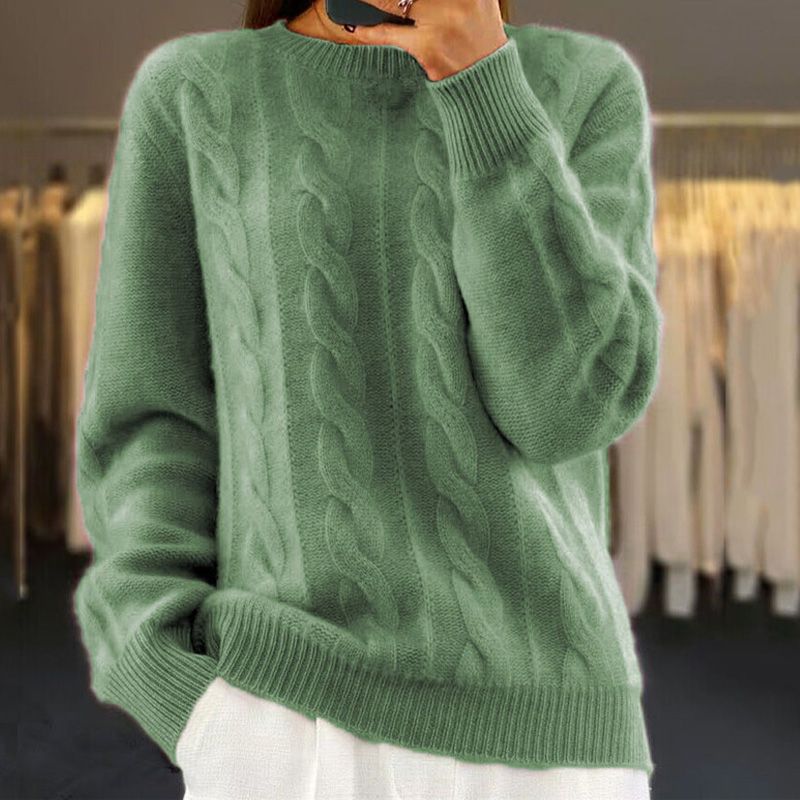 Warm knitted jumper