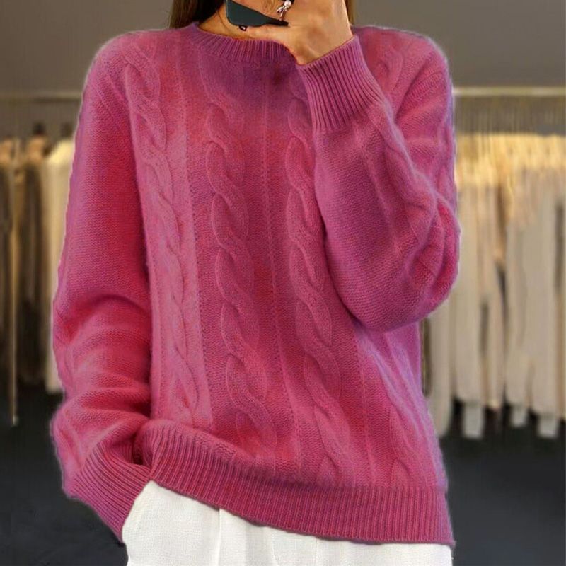 Warm knitted jumper