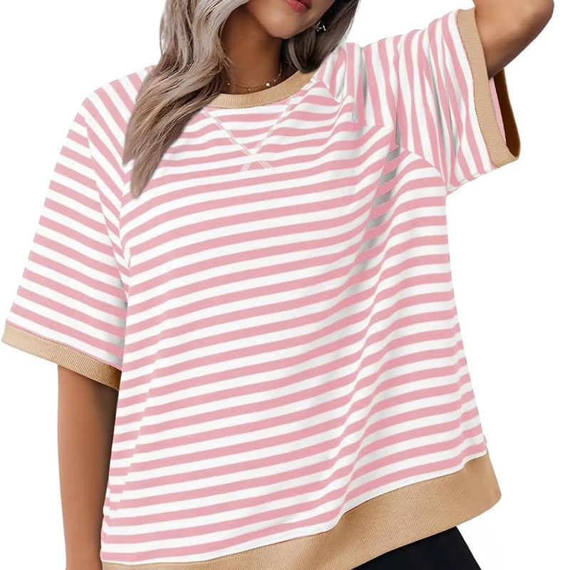 Ewe | Casual Striped T-Shirt