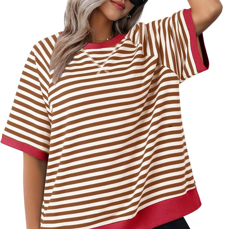 Ewe | Casual Striped T-Shirt