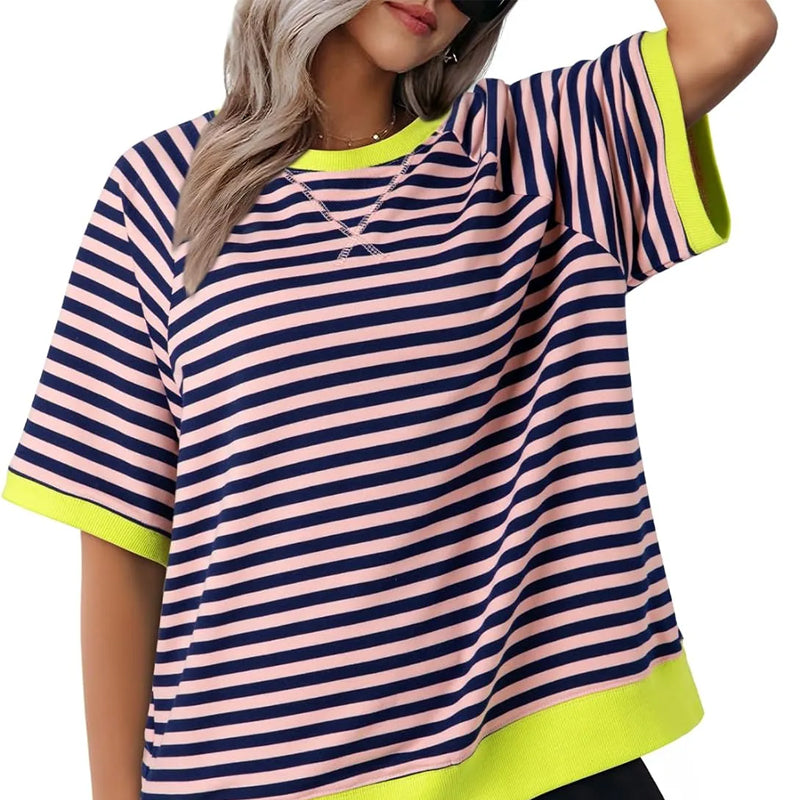 Ewe | Casual Striped T-Shirt