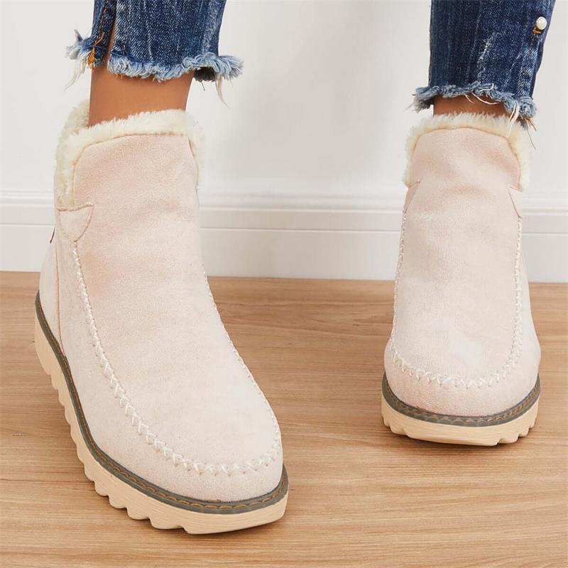 Women's - Ankle Boots - Non-slip - Comfortable Footwear for All-Day Wear - Perfect for Every Occasion