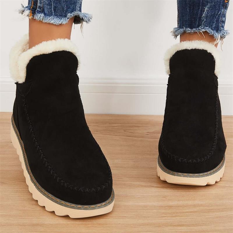 Women's - Ankle Boots - Non-slip - Comfortable Footwear for All-Day Wear - Perfect for Every Occasion