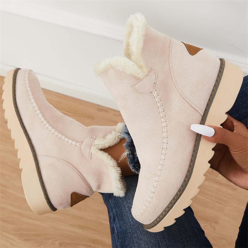 Women's - Ankle Boots - Non-slip - Comfortable Footwear for All-Day Wear - Perfect for Every Occasion