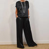 Women's - Two-Piece Set - Stylish and Comfortable - Perfect for Any Occasion - Trendy Outfit for Women