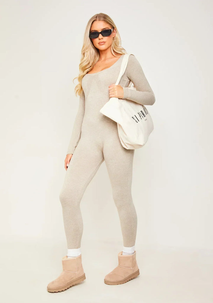 Berla - Jumpsuit with sleeves