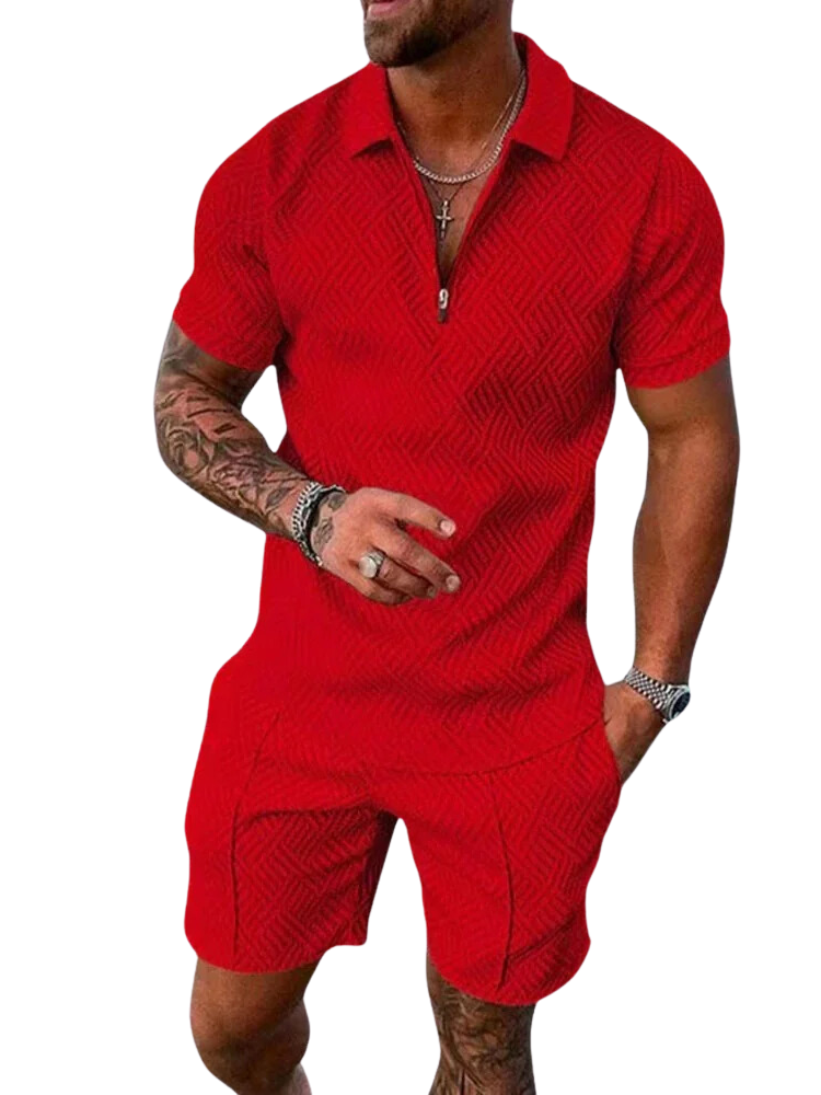 Men's - Summer Set - Polo Shirt and Shorts