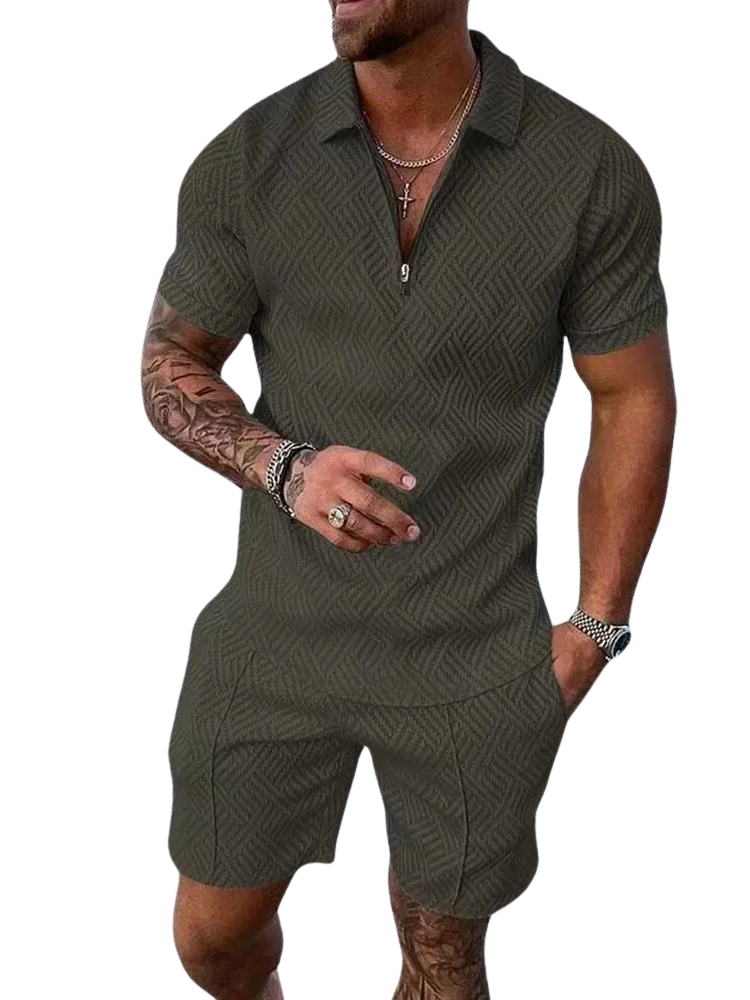 Men's - Summer Set - Polo Shirt and Shorts