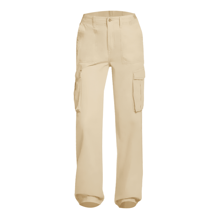 Straight cargo trousers